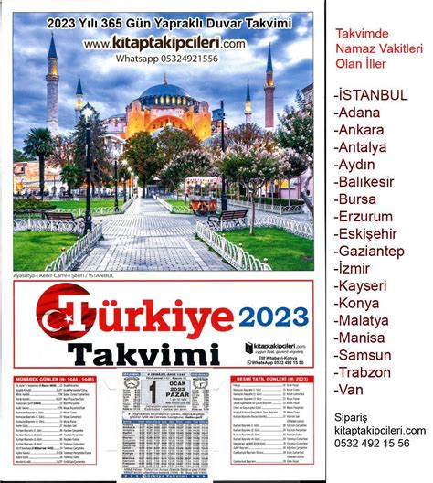Türkiye takvimi