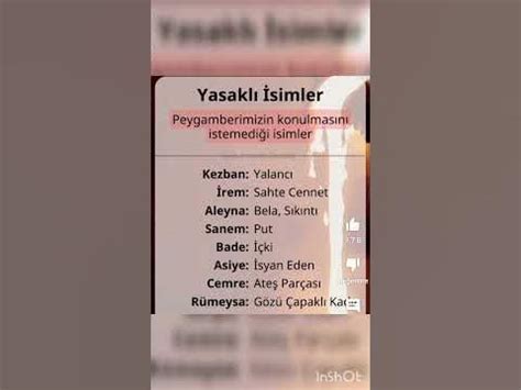 Türkiyede yasaklı isimler
