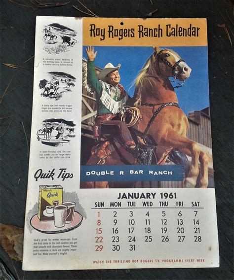 T H Rogers Calendar