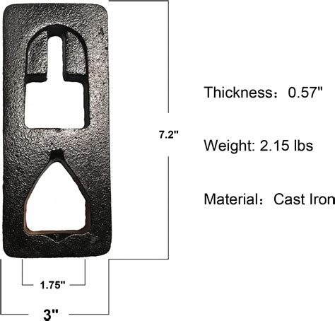 T Post Puller Plate - Cast Iron Heavy-Duty Steel - eBay