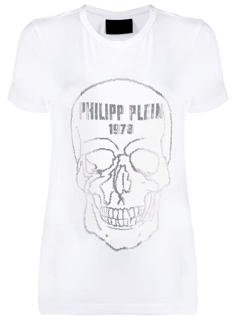 T Shirt S M Totenkopf Strass Philipp Plein ? Damen - eBay …