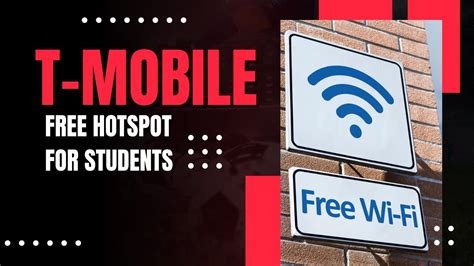 T mobile free hotspot for students. Things To Know About T mobile free hotspot for students. 