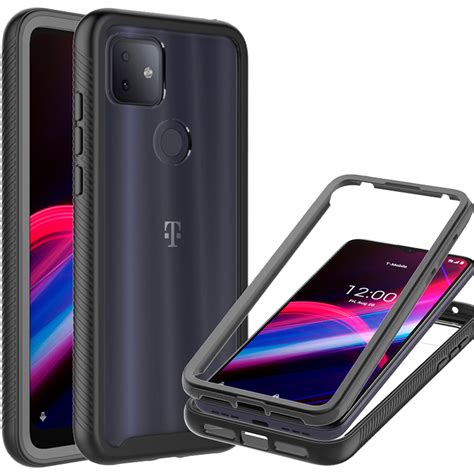 T mobile revvl 4+ phone case. Jul 9, 2021 · YmhxcY T-Mobile Revvl 4 Case TCL Revvl 4 Case with HD Screen Protector 360 Degree Rotating Ring Kickstand Holder Dual Layers of Shockproof Phone Case TCL Revvl 4 (6.2")-ZS Black IDweel Fullbody Case for TCL REVVL 4,T-Mobile REVVL 4 Case, Hybrid Built-in Screen Protector TPU Shock Absorption Shatter-Resistant Bumper + Clear PC Back Anti-Drop ... 
