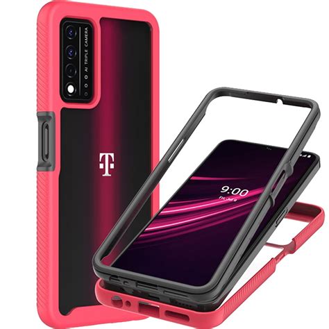 This item: for T-Mobile Revvl V Plus 5G Case with HD Screen Protector with Slide Camera Cover, Atump 360° Rotation Ring Kickstand [Military Grade] Protective Case for T-Mobile Revvl V Plus 5G,Red $9.89 $ 9 . 89. 