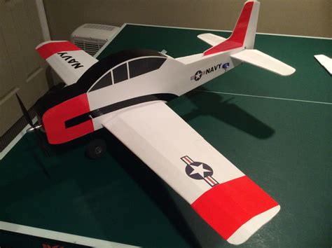 T-28 Trojan Flitest style - plans from letsflyRC - RC Groups