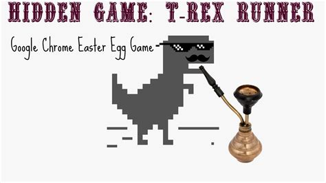 T-Rex Runner, the Google Chrome easter-egg game. - YouTube