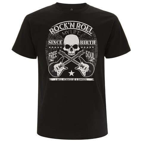 T-shirt rock blanc - X