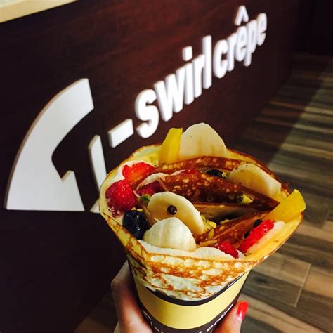 T-swirl crepes. T-Swirl Crêpe,restaurant,521 Curran Place, Mississauga, ON L5B 0G4, Canada,address,phone number,hours,reviews,photos,location,canada247,canada247.info,yellow pages. Home page; ... The crepe itself has a lite taste because it's made 100% with rice flour so gluten … 