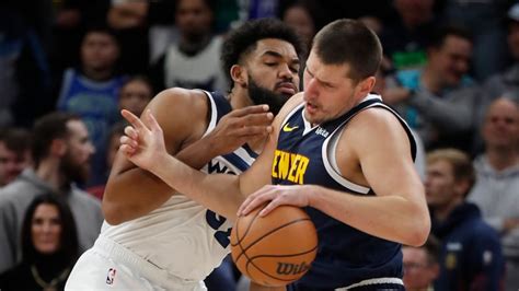 T-wolves hand Nuggets 1st loss in wire-to-wire 110-89 rout, hit 26 of 27 free throws