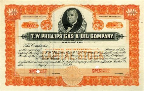 T.W. PHILLIPS GAS AND OIL CO. Employer Identification Number …