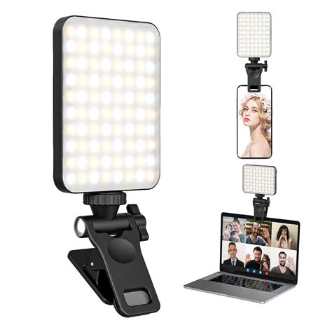T140 Portable Clip Fill Light Phone Camera Tablet Video Live Selfie ... - balustradellc