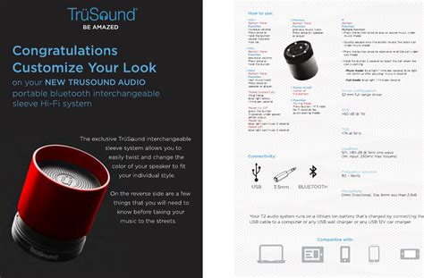 T2 bluetooth speaker manual.  User manual instruction guide for T2 Portable Bluetooth St...