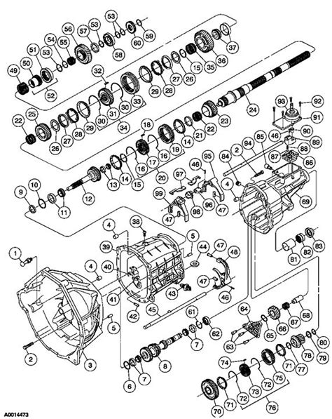 T45 transmission parts diagram