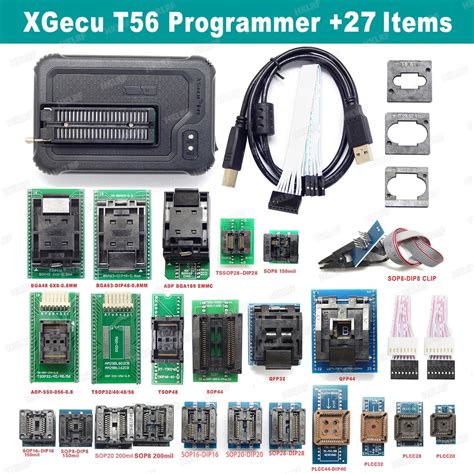 T56 programmer.  Equipped with a user-friendly interface, the Xgecu T56 Univers...