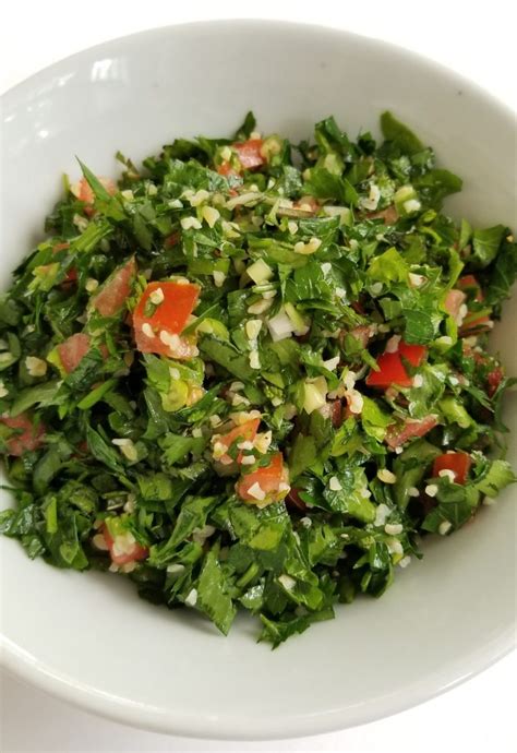 TABBOULEH - NATIONAL DISH OF LEBANON — the gourmet …