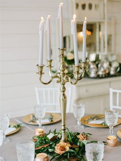 Table Candelabra Centerpiece - Wayfair - balustradellc