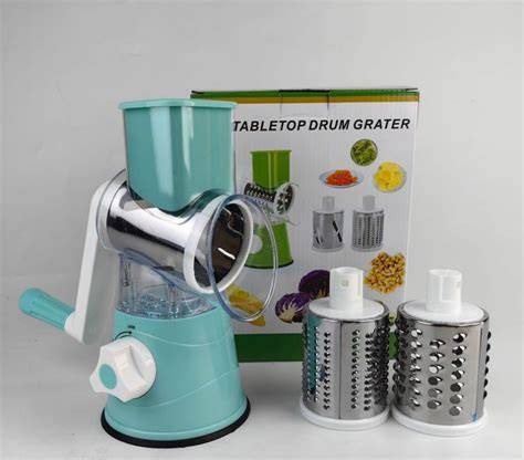 Table Top Drum Grater Safety Vegetable Mandoline Slicer ... - Daraz.lk - raincitystudios.com