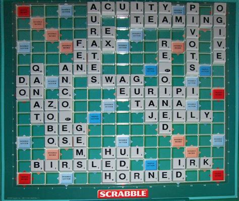 TABULAR Scrabble® Word Finder