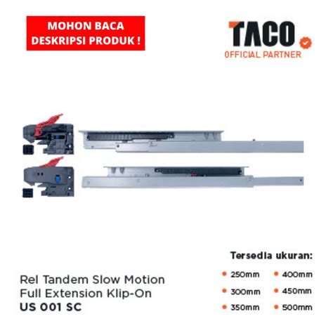 TACO REL TANDEM SLOW MOTION US 001 SC - CARA MEMASANG REL … - balustradellc