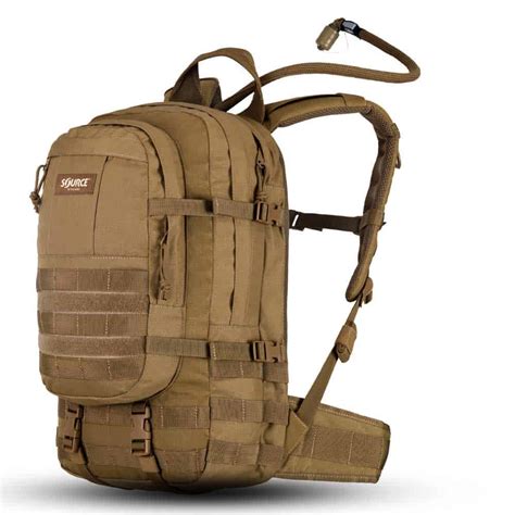 Tactical backpack with water bladder Assault 20L - Coyote - balustradellc