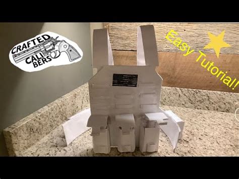Tactical Paper Vest (easy tutorial) - balustradellc