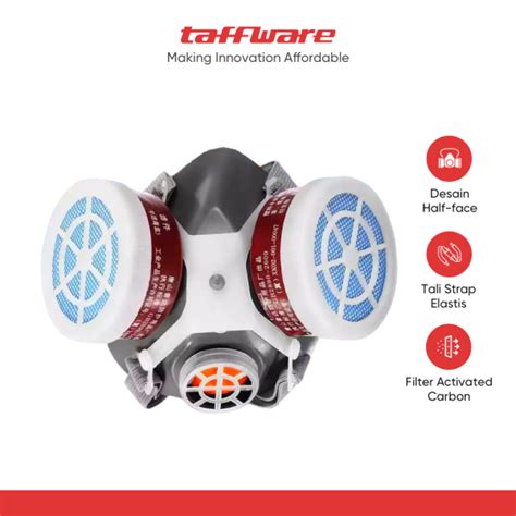 Taffware Carbon Filter Respirator Mask - balustradellc