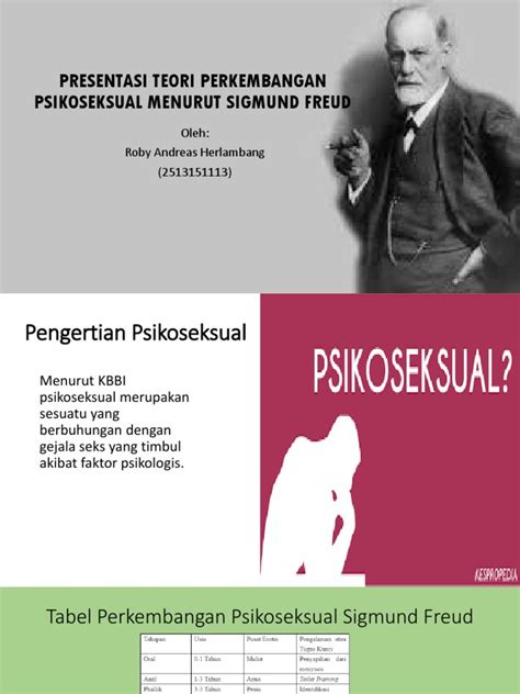 Tahapan Psikoseksual Menurut Freud | PDF - balustradellc