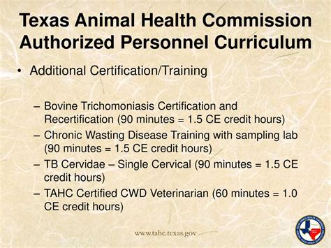 TAHC Bovine Trichomoniasis Certified Veterinarians This Is a List …