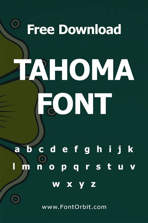 Tahoma (typeface) - muktibox.com