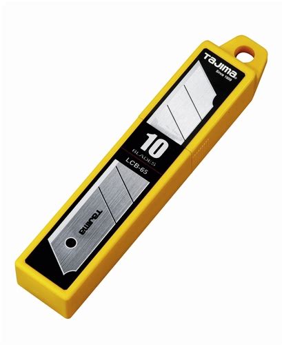 TALCB65-20 Tajima Ultra Sharp Heavy Duty 1” Snap Blades 20/Pk.