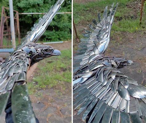 Talented Artist Uses Recycled Metal Scraps to Create Awe-Inspiring Bird ... - raincitystudios.com