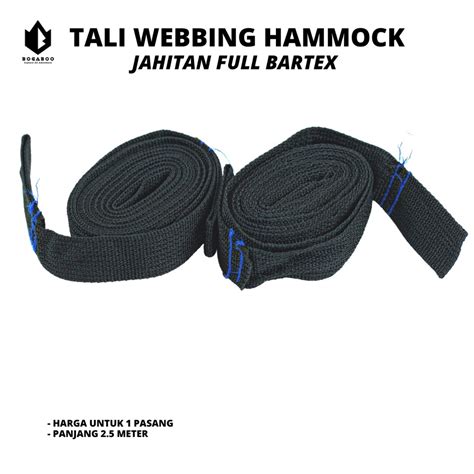 tali hammock bartex kuat,,tali webbing 250cm - Shop - balustradellc