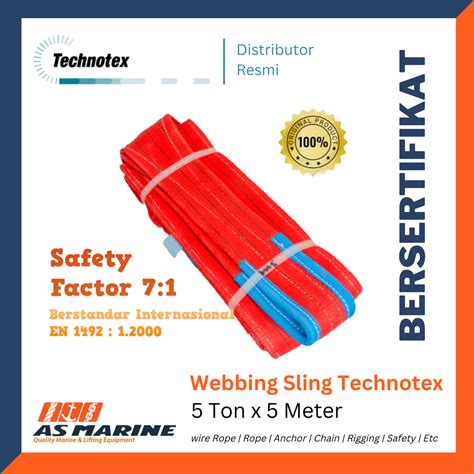 Tali Webbing 5 Ton Berkualitas untuk Angkat Beban - balustradellc