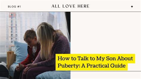 Talking To Your Son About Puberty - Focus on the Family - balustradellc