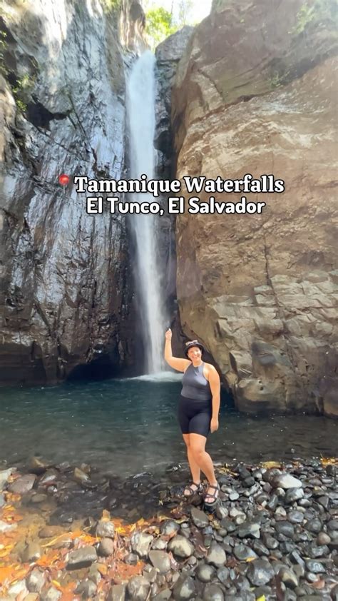Tamanique Waterfall • 200+ reels on Instagram - balustradellc