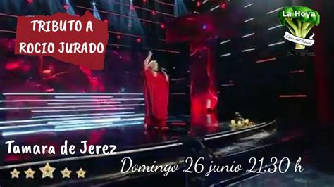 TAMARA JEREZ (Tributo a Rocío Jurado) - YouTube