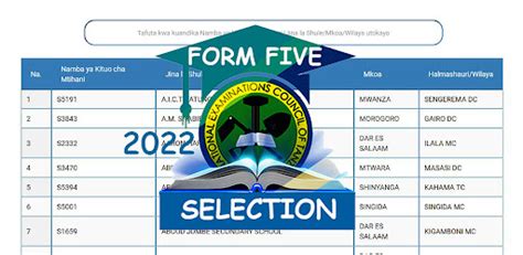 TAMISEMI How to change Combination Form four graduates in 2021 for 2021/2022 form five selection