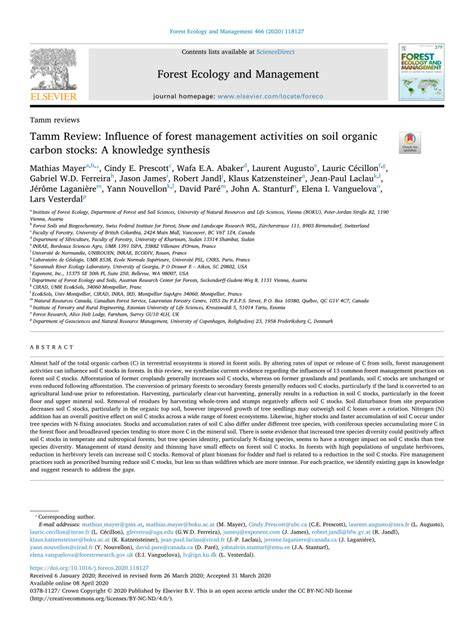 Tamm Review: Ecological principles to guide post-fire forest landscape ... - raincitystudios.com