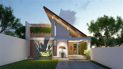 Tampil Kekinian dengan 10 Inspirasi Desain Rumah Atap Miring ... - Archify - balustradellc