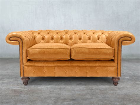 Tan Leather Chesterfields | Leather Chesterfield Sofa | Old Boot Sofas - balustradellc
