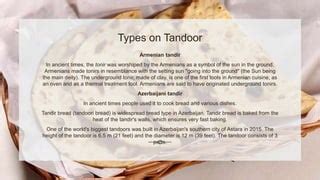 TANDIR TYPES Gurmenu.