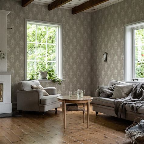 TAPET DURO BJ&Ouml;RK LJUSGR&Aring; 382-03 - BAUHAUS