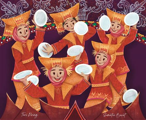 Tari Piring Kartun Gambar PNG | File Vektor Dan PSD - Pngtree - balustradellc