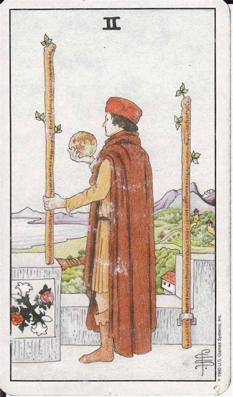 TAROT - The Royal Road: 2 OF WANDS II - Blogger