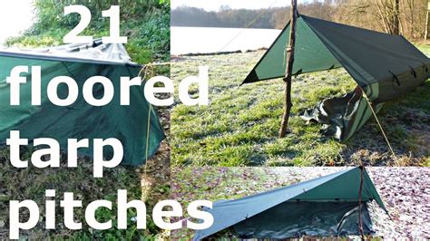 tarp setup: 21 pitches with floor - balustradellc