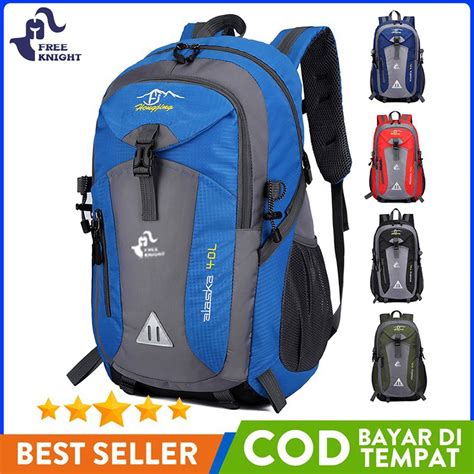 Tas FREE KNIGHT alaska 40L, tas ransel pria 40L waterproof - balustradellc