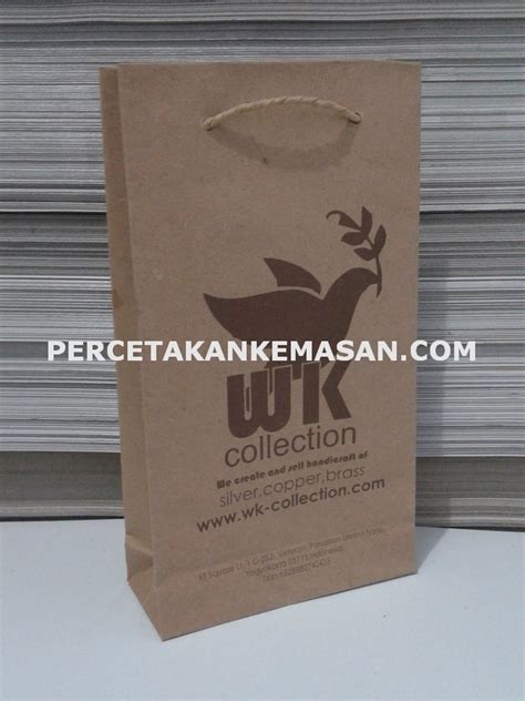 Tas Kertas Kraft Paper - PERCETAKAN KEMASAN - raincitystudios.com