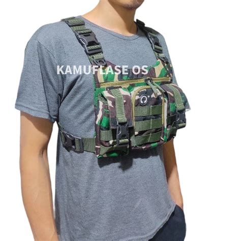 Tas olahraga Lari tas dada Army TNI tas chest bag - balustradellc