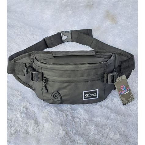 Tas Pinggang Taktis WaterProof - Army Green - balustradellc