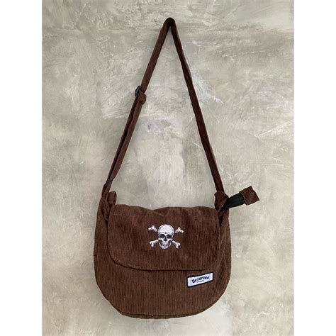 TAS SLINGRAY /SLINGBAG CORDUROY PRIA SKULLSERVED TAS … - balustradellc